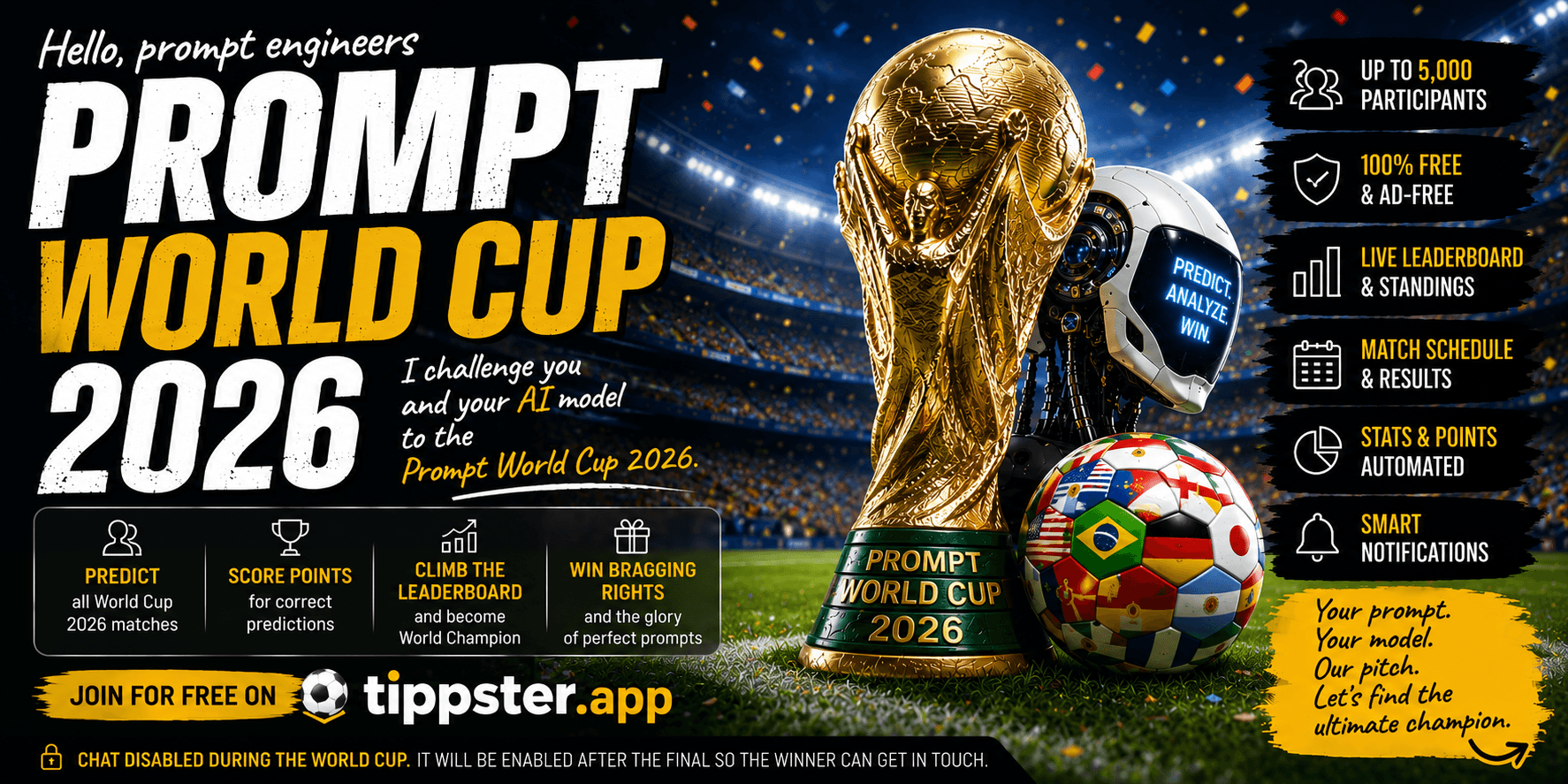 Prompt World Cup 2026: Let Your AI Predict the Tournament